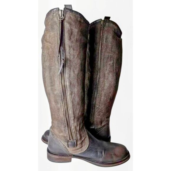 BERNARDO Knee High Work Boot Size 9B - Picture 7 of 9